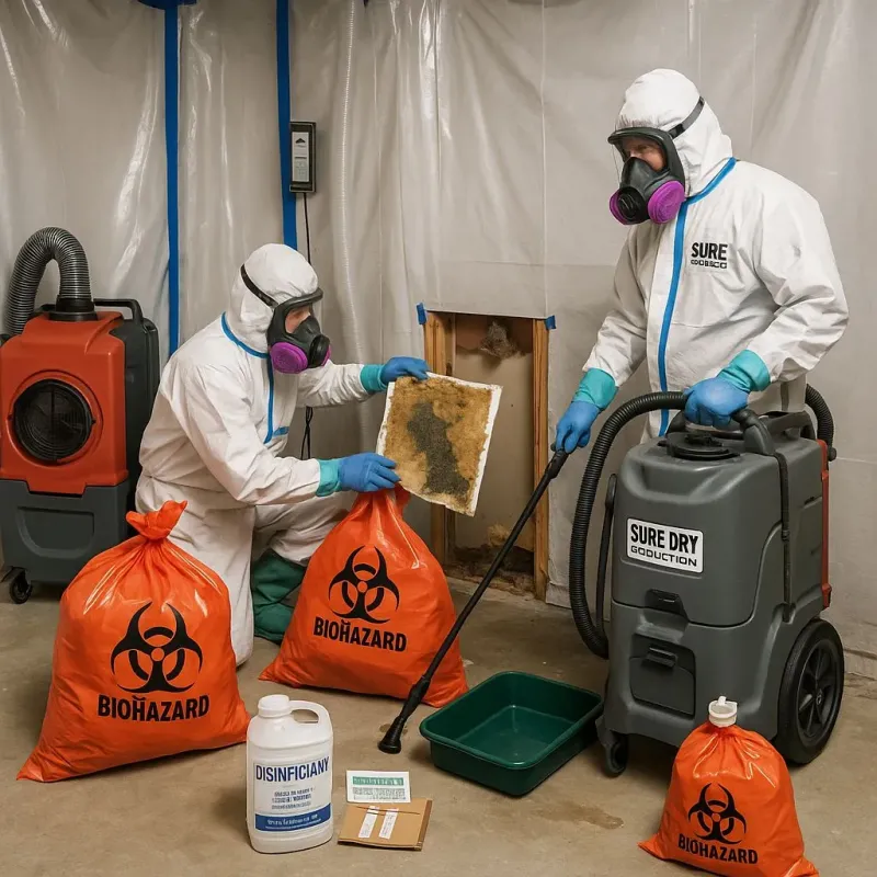 Contaminated Water Handling Protocols process in Valmeyer, IL